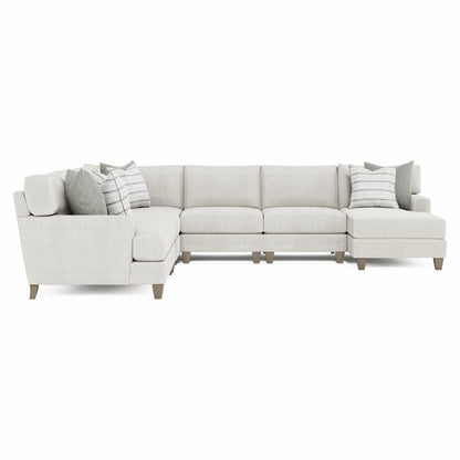 Bernhardt - Mila 6-Piece Fabric Sectional with Right Facing Chaise - K1957 view 2