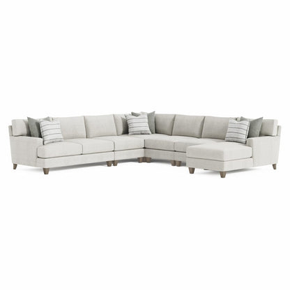 Bernhardt - Mila 6-Piece Fabric Sectional with Right Facing Chaise - K1957 view 3