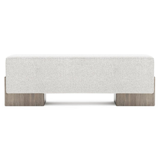 Bernhardt - Monolith Bench in Ivory - 343508 veiw 2