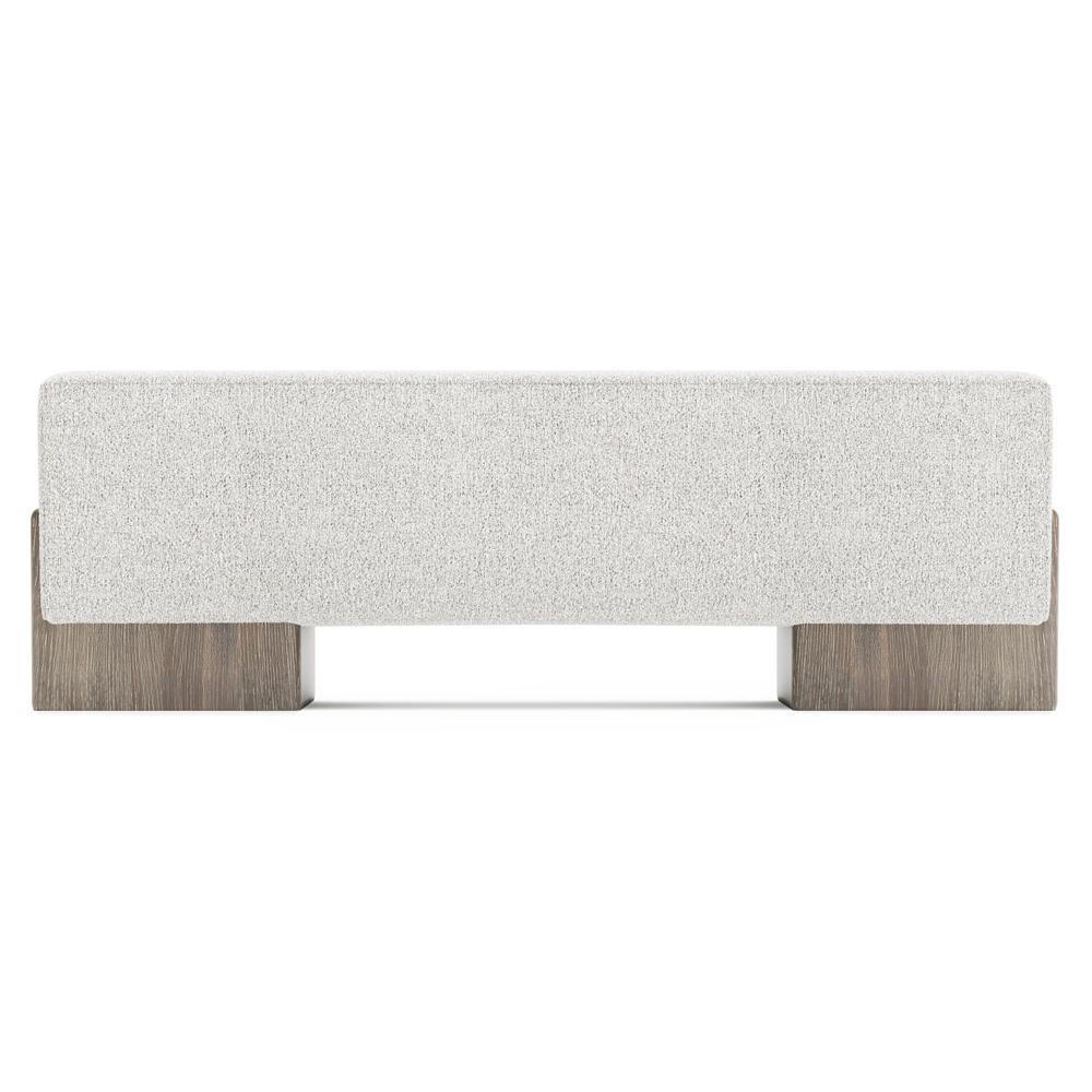 Bernhardt - Monolith Bench in Ivory - 343508 veiw 3