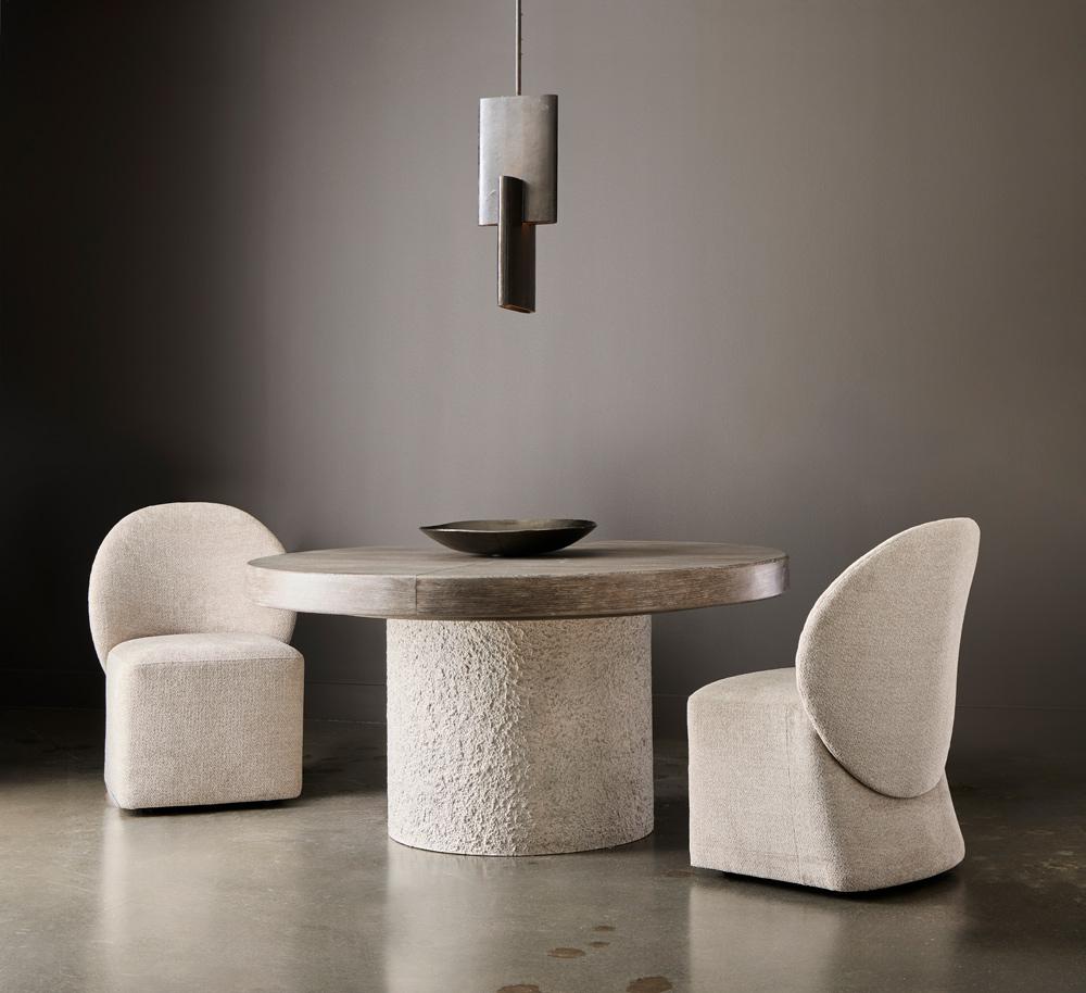 Bernhardt - Monolith Dining Table in Beige - K2130 veiw 5