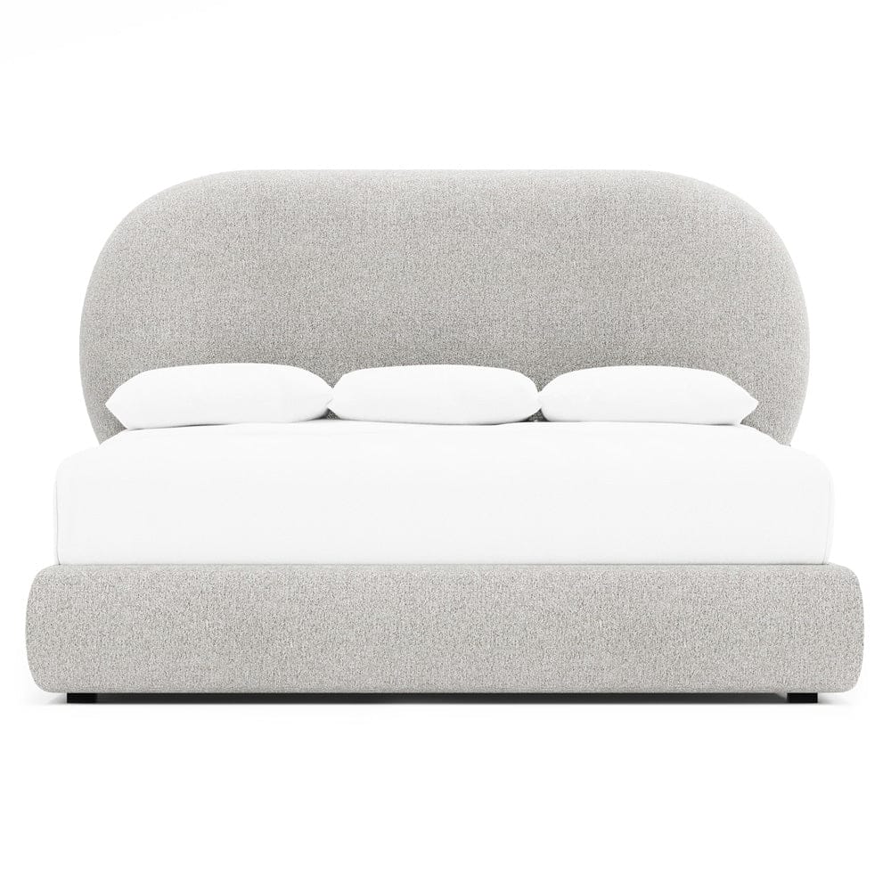 Bernhardt - Monolith Panel Bed, King - Grey - K2133 view 2