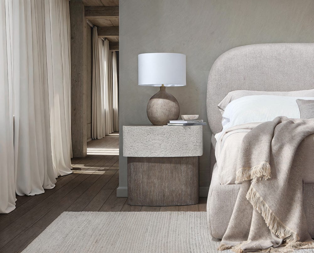 Bernhardt - Monolith Panel Bed, King - Grey - K2133 view 4