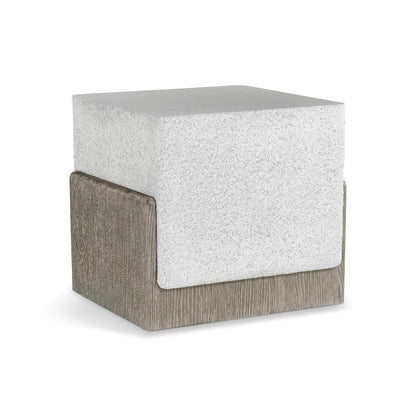 Bernhardt - Monolith Square Side Table - White - 343120 view 1