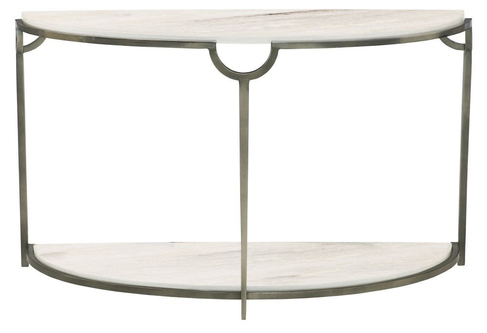 Bernhardt - Morello Demilune Metal Console Table - 469913 veiw 1