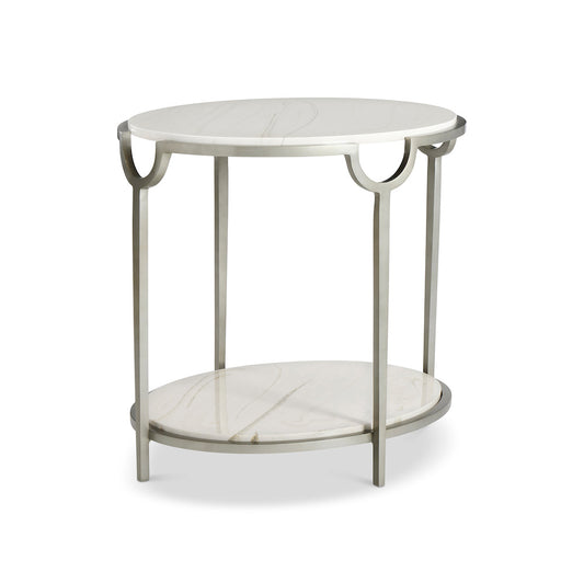 Bernhardt - Morello Oval Metal End Table - 469113 view 1