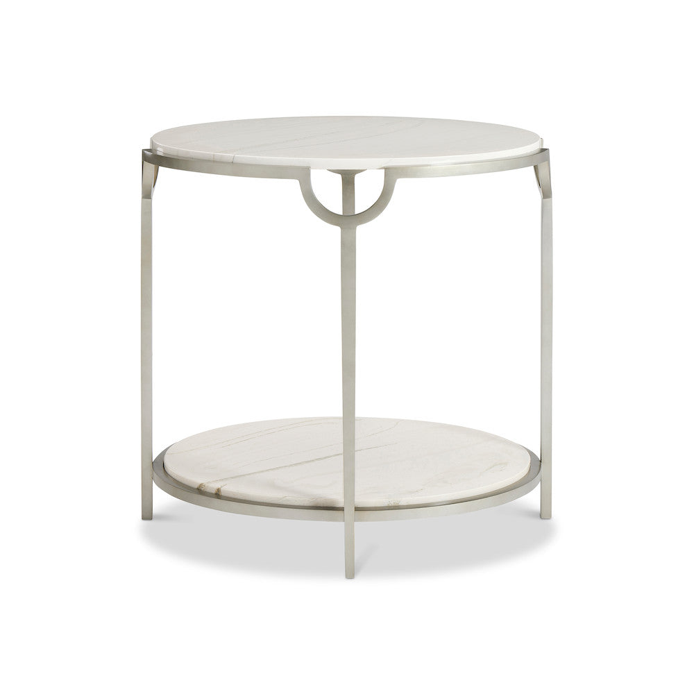 Bernhardt - Morello Oval Metal End Table - 469113 view 3