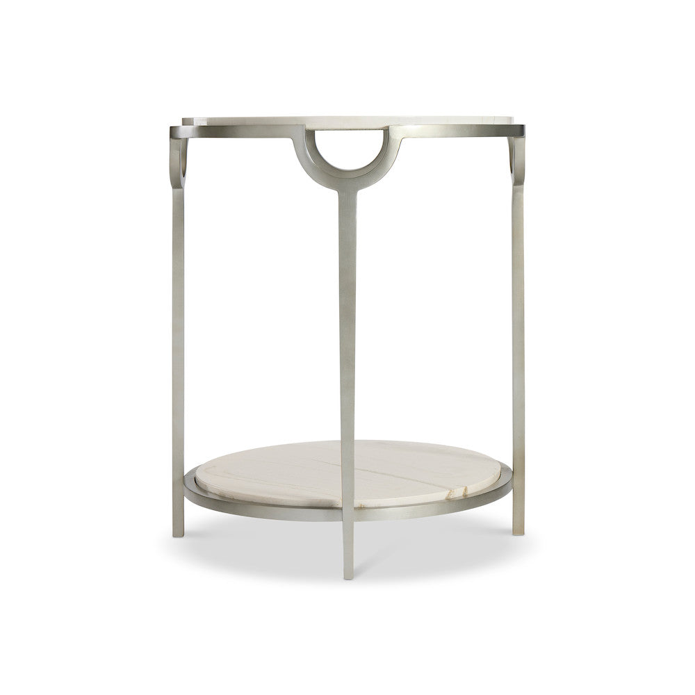 Bernhardt - Morello Oval Metal End Table - 469113 view 4