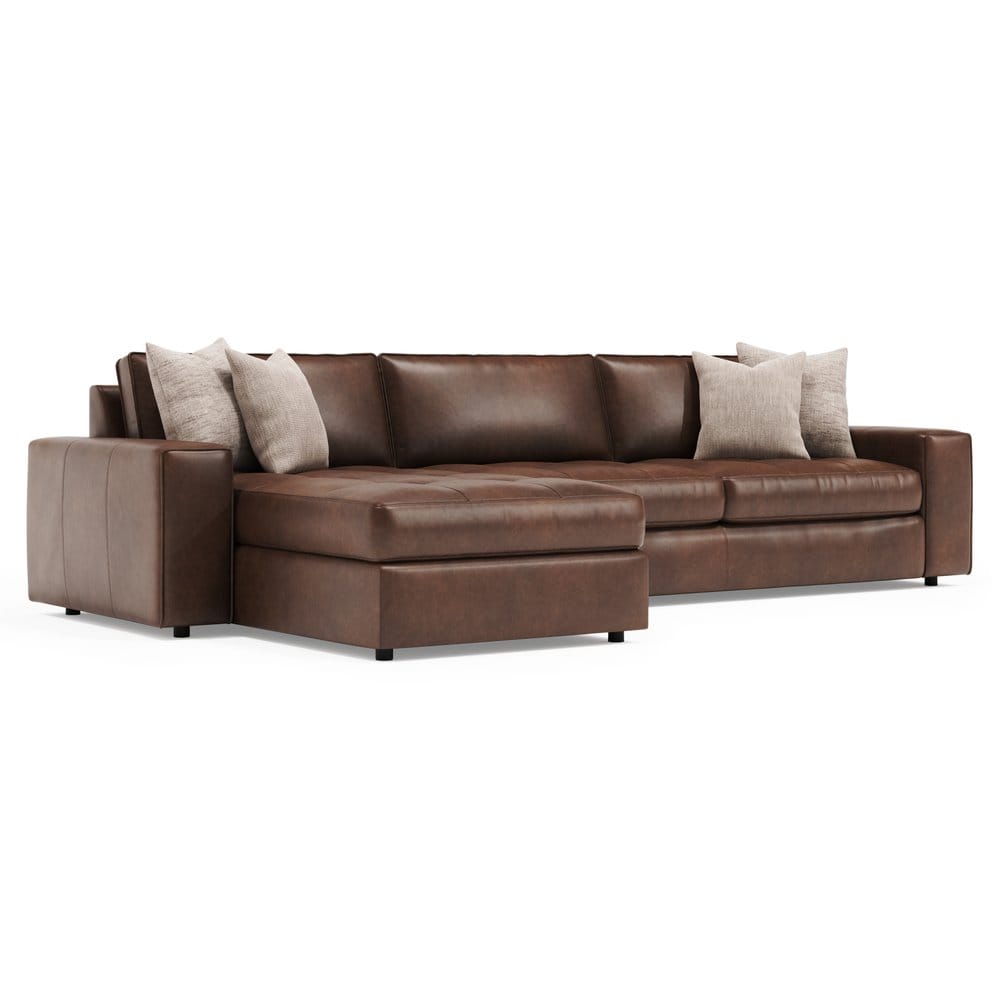 Bernhardt - Nest 2-Piece Left Facing Leather Sectional - K2237 view 1