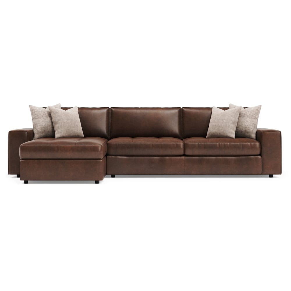 Bernhardt - Nest 2-Piece Left Facing Leather Sectional - K2237 view 2