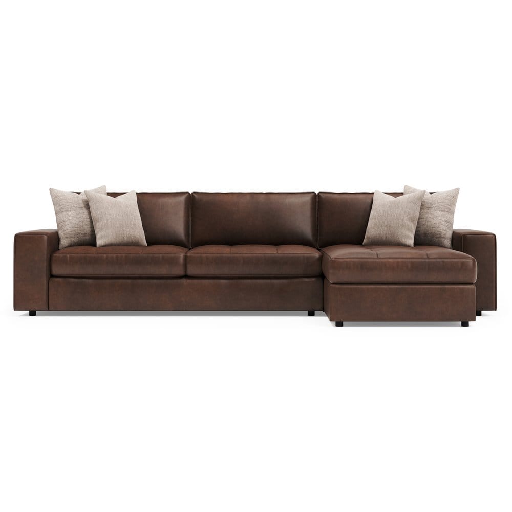 Bernhardt - Nest 2-Piece Right Facing Leather Sectional - K2235 view 2