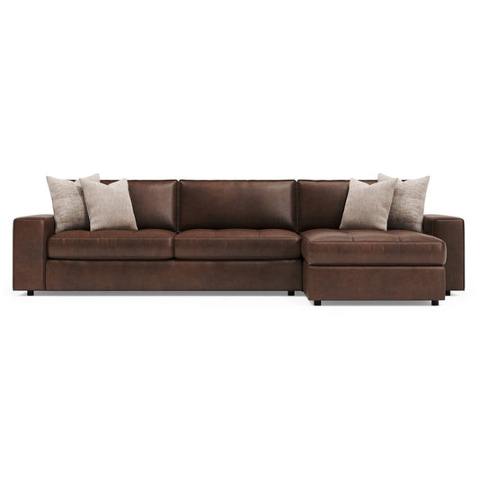 Bernhardt - Nest 2-Piece Right Facing Leather Sectional - K2235 view 2