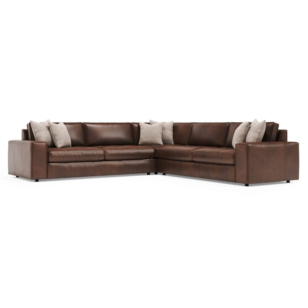 Bernhardt - Nest 3-Piece Corner Leather Sectional - K2239 view 1