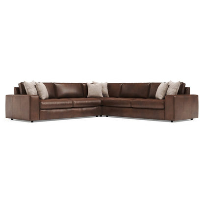 Bernhardt - Nest 3-Piece Corner Leather Sectional - K2239 view 2
