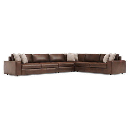 Bernhardt - Nest 4-Piece Leather Sectional - K2241 view 2