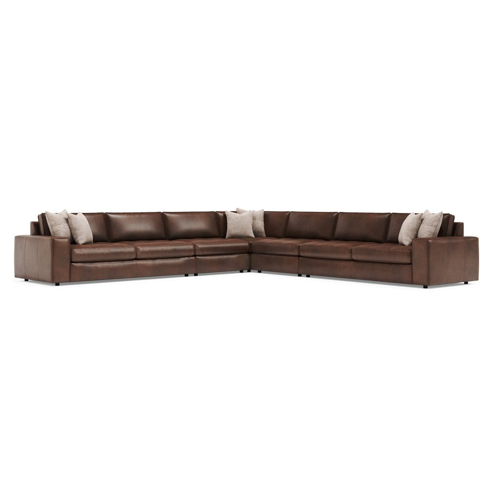 Bernhardt - Nest 5-Piece Leather Sectional - K2243 view 2
