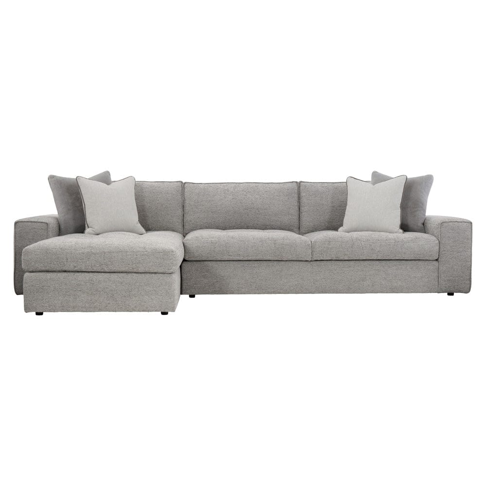 Bernhardt - Nest Fabric 2 piece Sectional - Grey - K1760 view 2