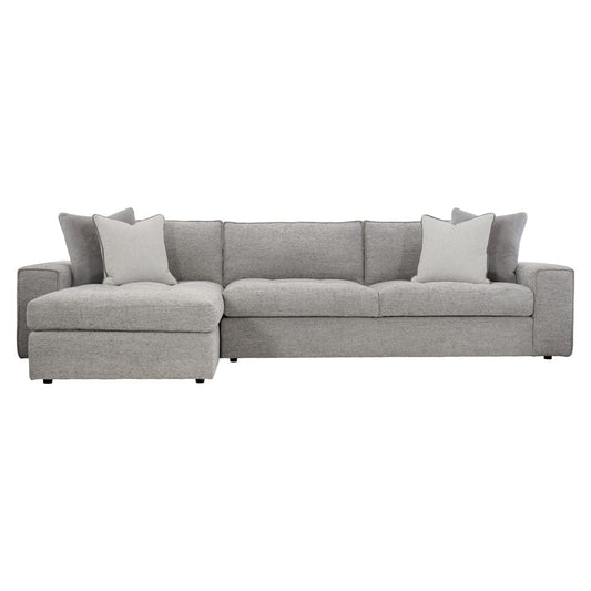 Bernhardt - Nest Fabric 2 piece Sectional - Grey - K1760 view 2