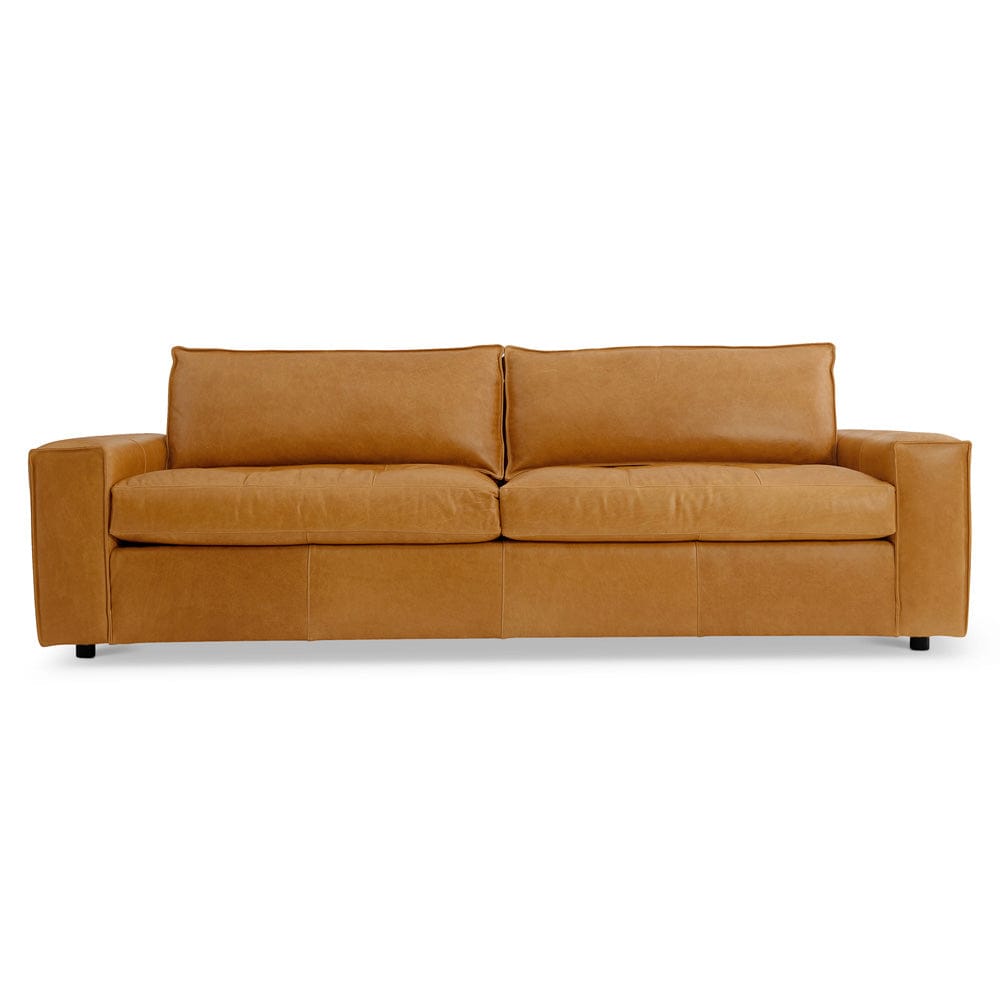Bernhardt - Nest Leather Sofa in Tan - 3327LO view 2