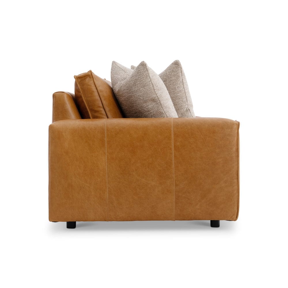 Bernhardt - Nest Leather Sofa in Tan - 3327LO view 5