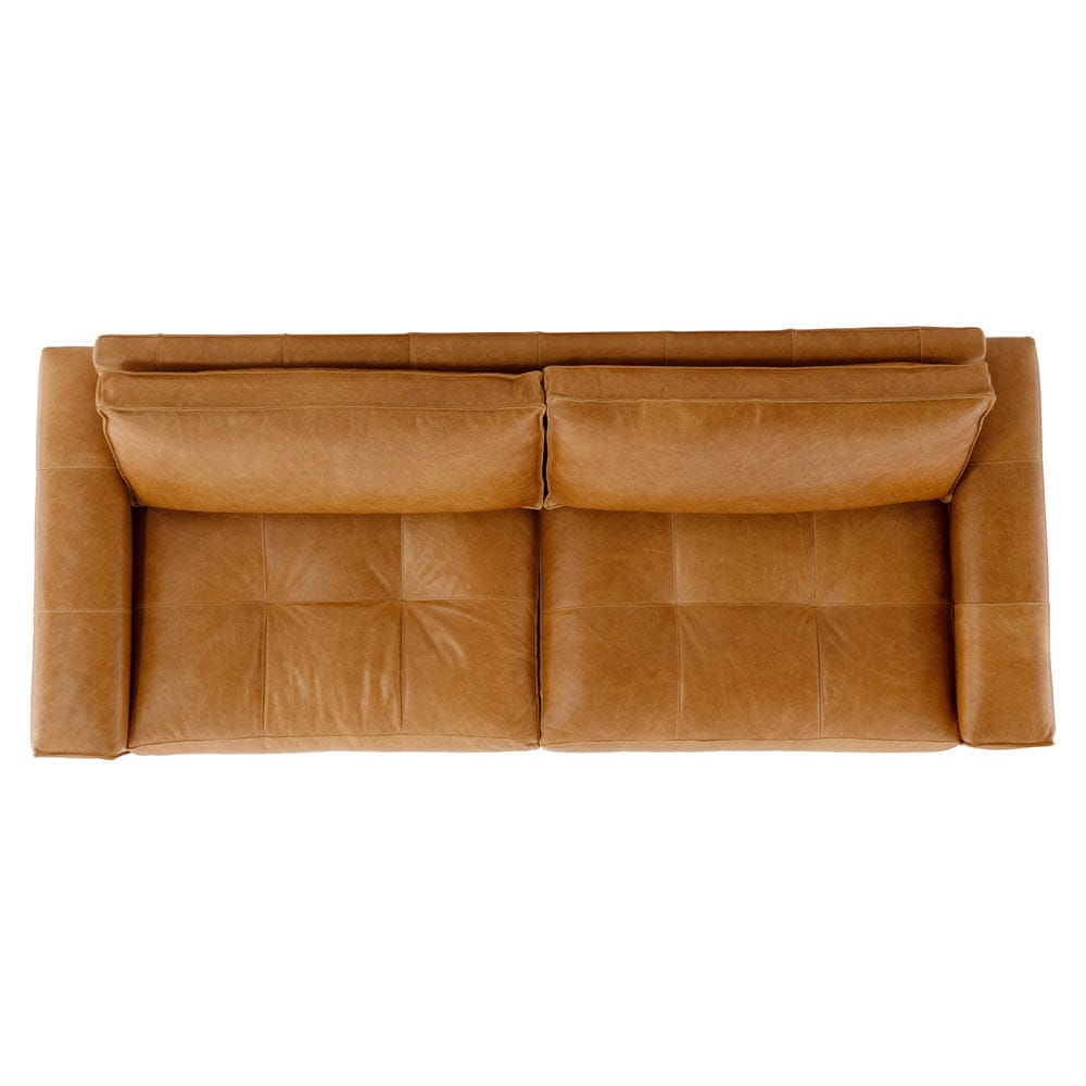 Bernhardt - Nest Leather Sofa in Tan - 3327LO view 8