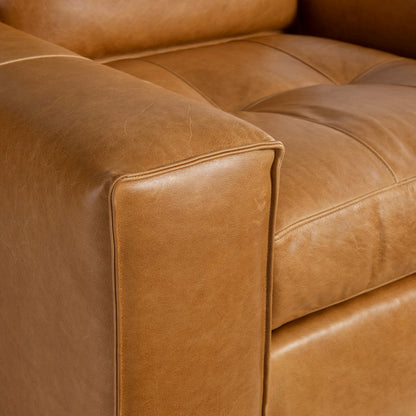 Bernhardt - Nest Leather Swivel Chair in Tan - 332SLO view 5