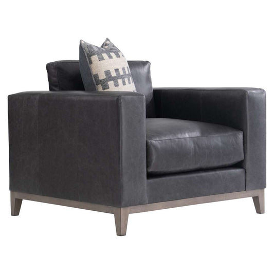 Bernhardt - Noel Leather Chair - 7322LO veiw 1