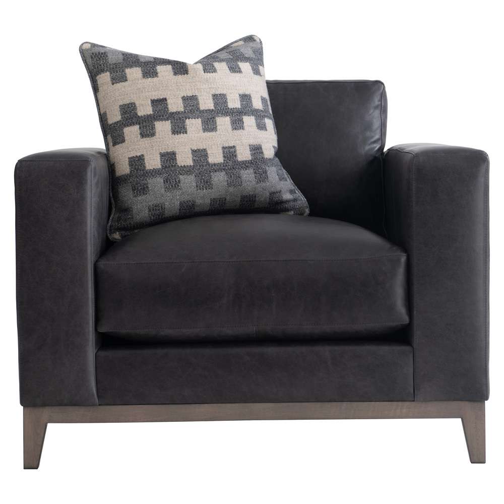 Bernhardt - Noel Leather Chair - 7322LO veiw 3