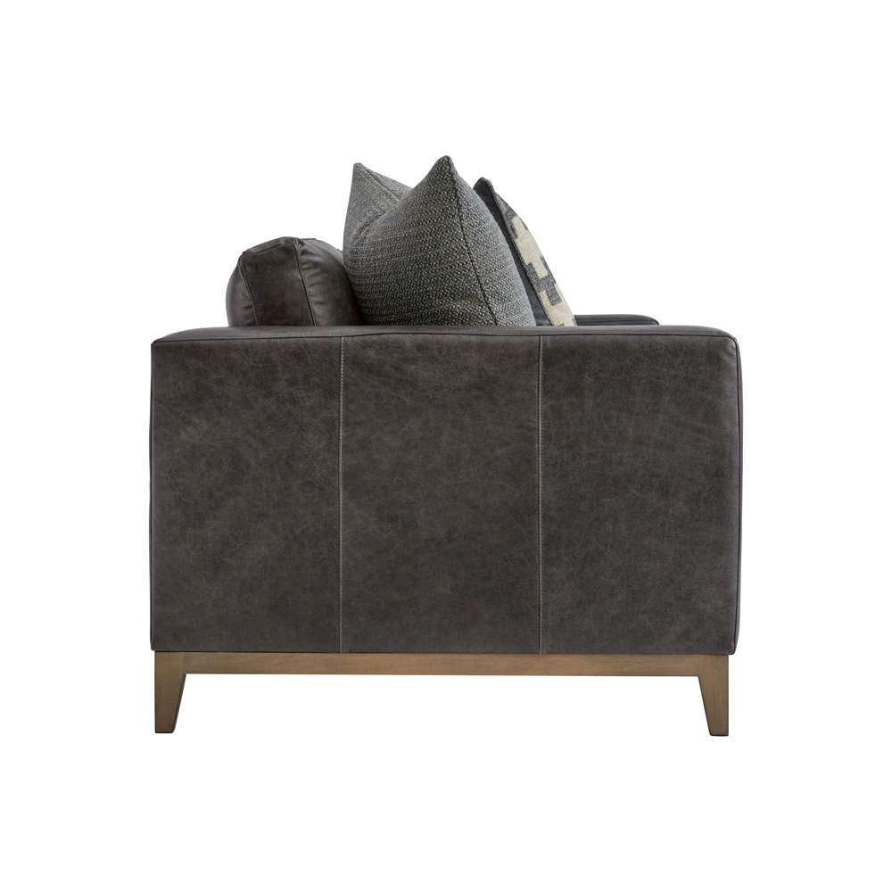 Bernhardt - Noel Leather Sofa - 7327LO veiw 2
