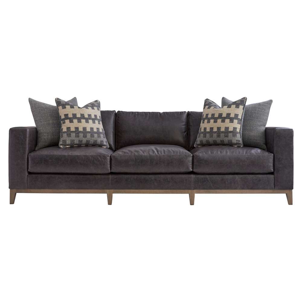 Bernhardt - Noel Leather Sofa - 7327LO veiw 3