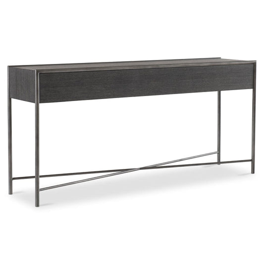 Bernhardt - Outline Console Table in Charcoal - 360920 view 1