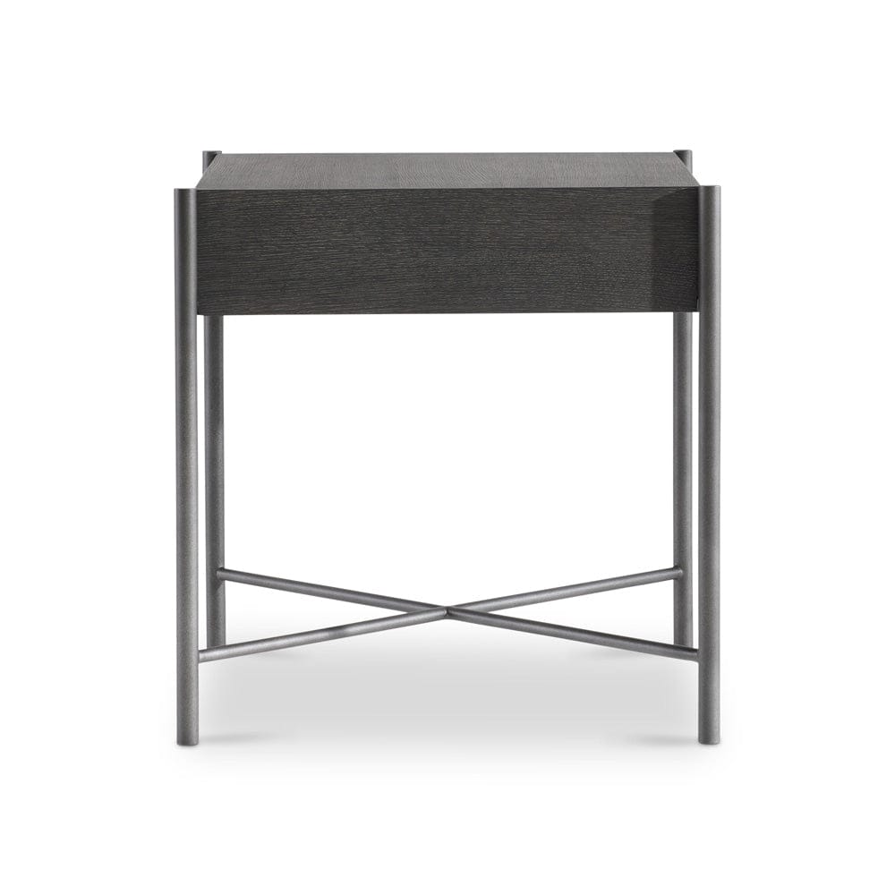 Bernhardt - Outline Side Table in Charcoal - 360126 view 1