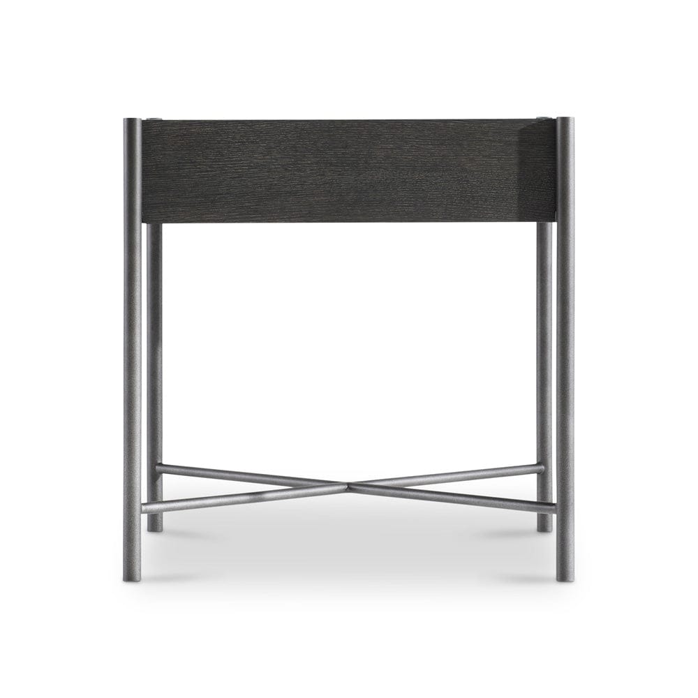 Bernhardt - Outline Side Table in Charcoal - 360126 view 3
