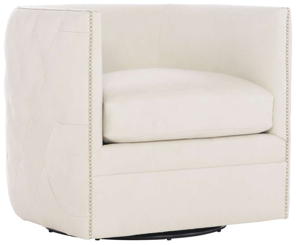 Bernhardt -  Palazzo Leather Swivel Chair - 212SLFO veiw 1