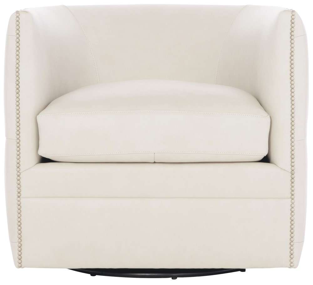 Bernhardt -  Palazzo Leather Swivel Chair - 212SLFO veiw 2
