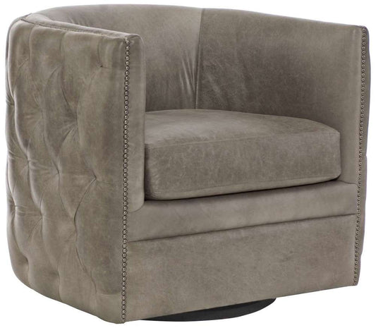 Bernhardt -  Palazzo Leather Swivel Chair - 212SLO veiw 1