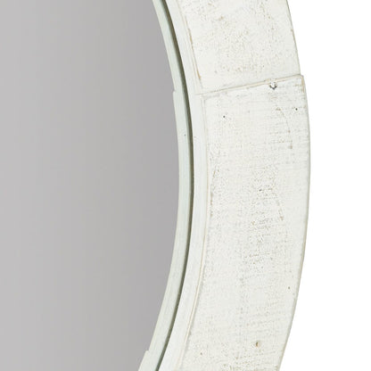 Bernhardt - Piper Round Mirror in Brushed White - 398333W view 3