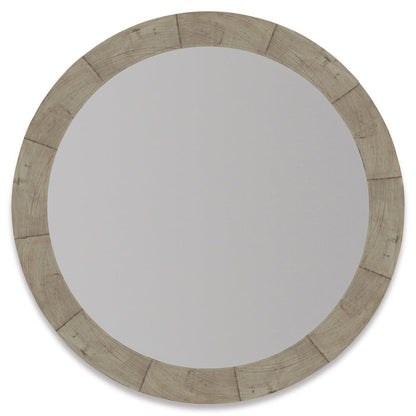 Bernhardt - Piper Round Mirror in Morel - 398333G view 1