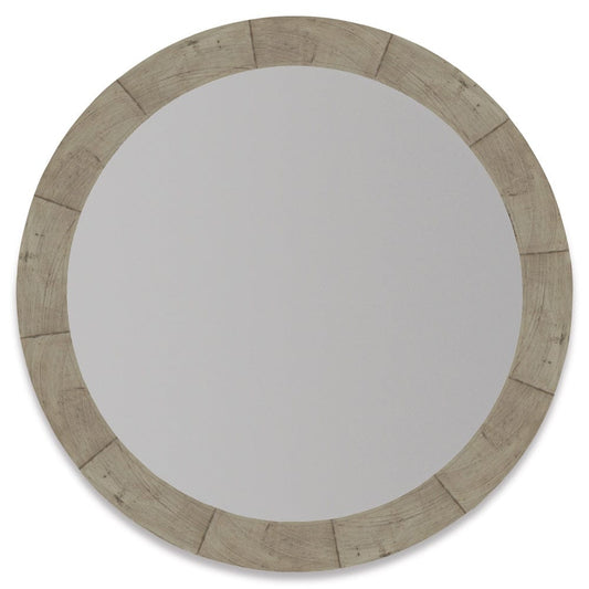 Bernhardt - Piper Round Mirror in Morel - 398333G view 1