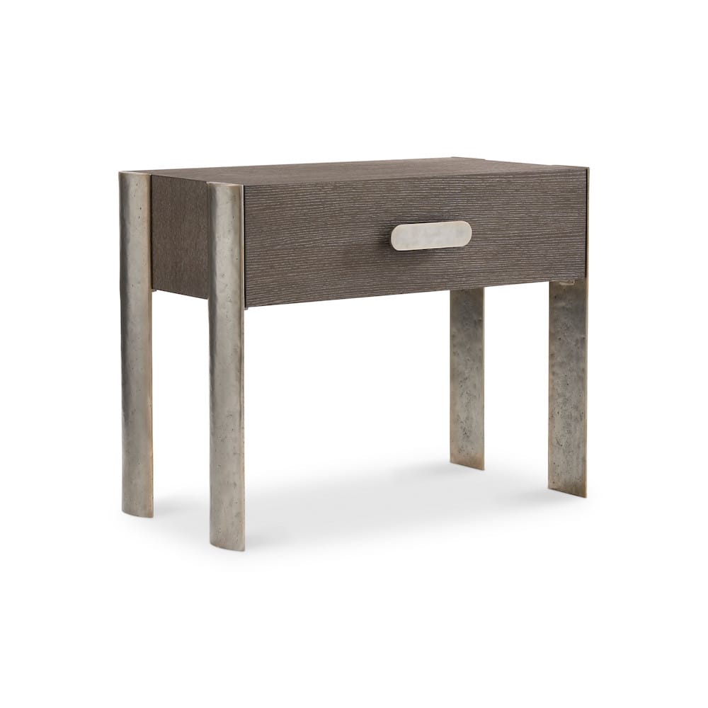 Bernhardt - Prado Nightstand in Porcini & Bright Graphite Finishes - 324218B view 1