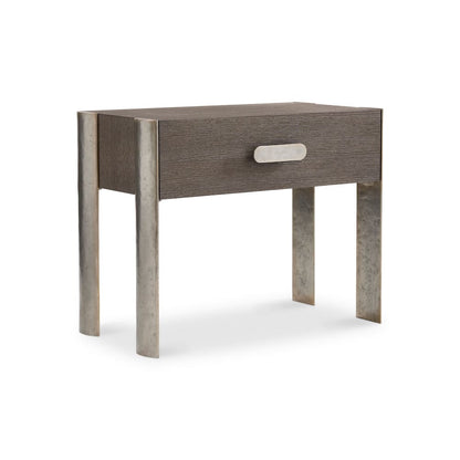 Bernhardt - Prado Nightstand in Porcini & Bright Graphite Finishes - 324218B view 1