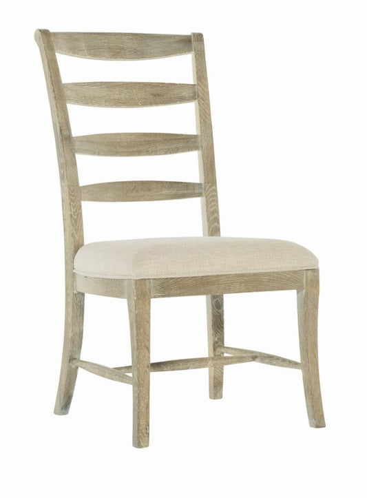 Bernhardt - Rustic Patina Ladderback Side Chair in Sand Finish - 387555_CLOSEOUT veiw 1