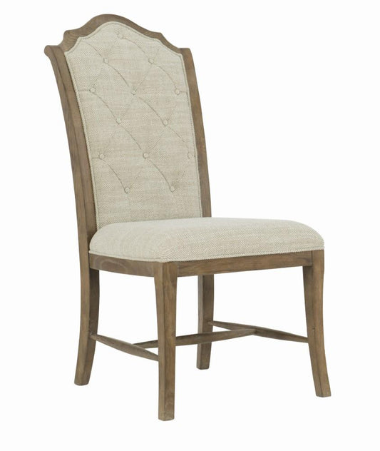 Bernhardt - Rustic Patina Side Chair in Peppercorn Finish - 387561D_CLOSEOUT veiw 1