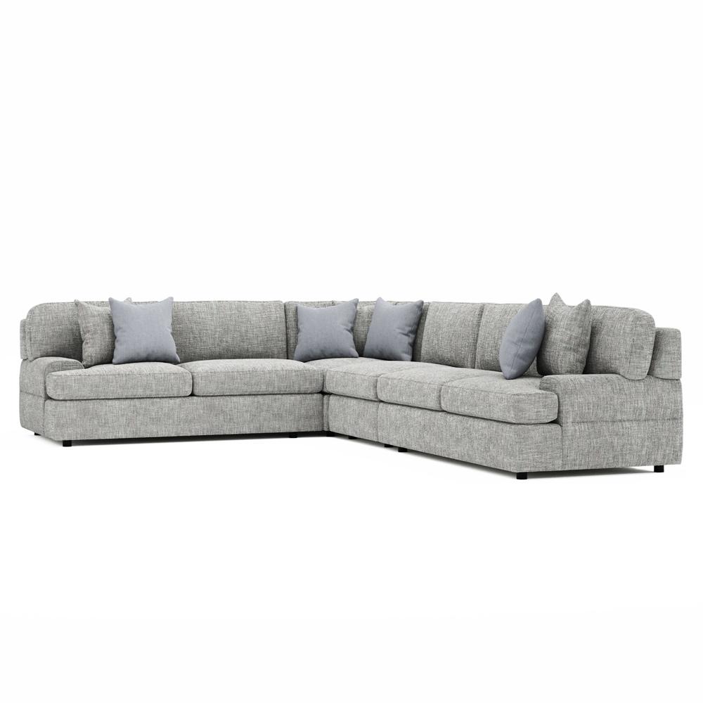 Bernhardt - Serena Fabric 4-Piece Sectional - K2029 veiw 3