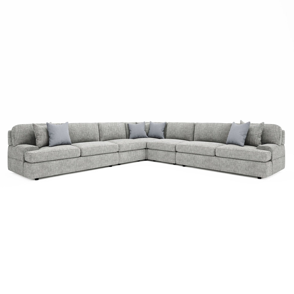 Bernhardt - Serena Fabric 5-Piece Sectional - K2042 veiw 1