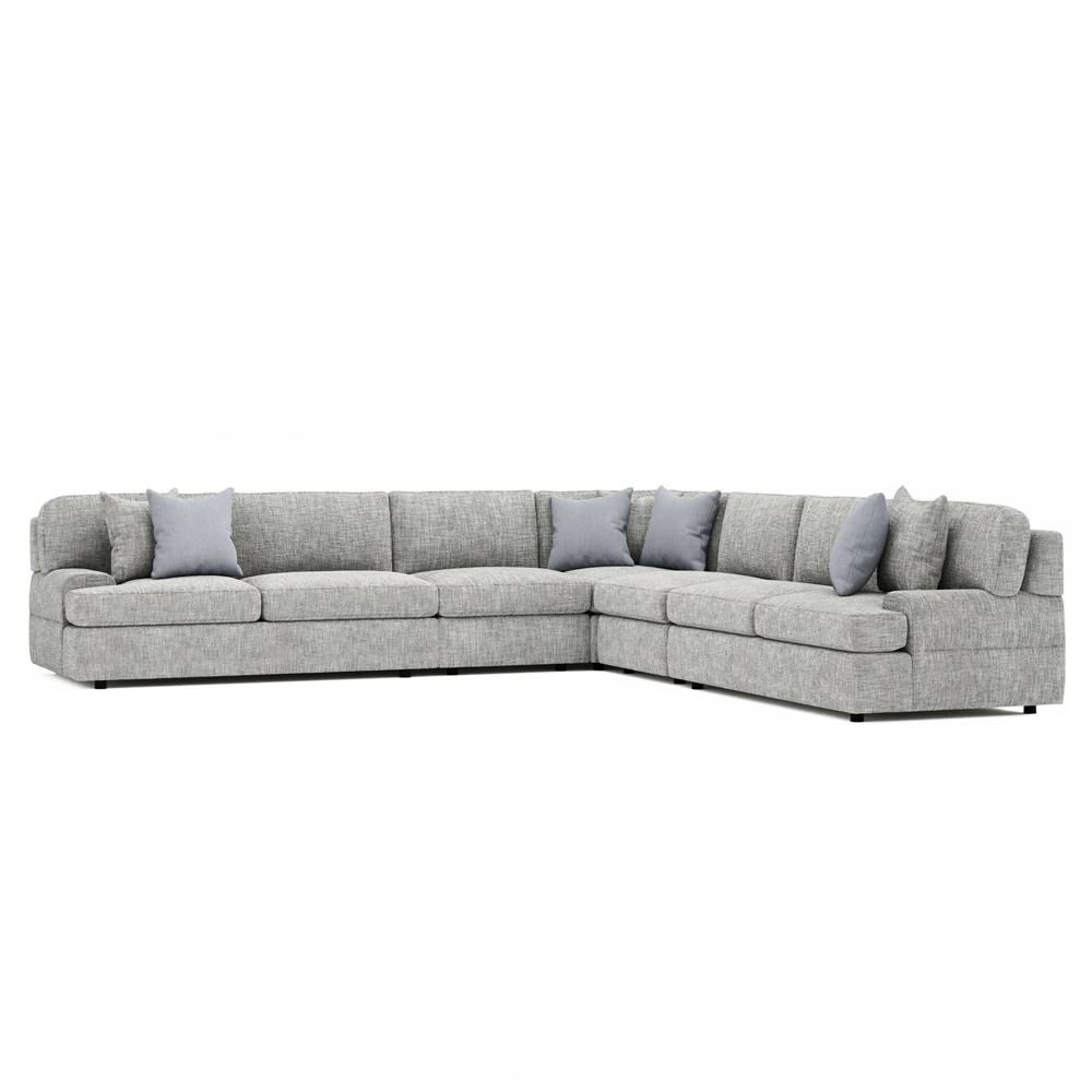 Bernhardt - Serena Fabric 5-Piece Sectional - K2042 veiw 3