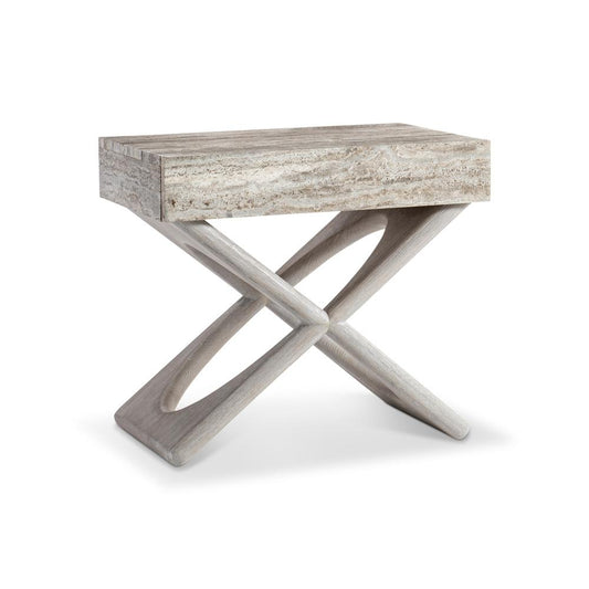 Bernhardt - Sereno Travertine Nightstand - 329216 veiw 1