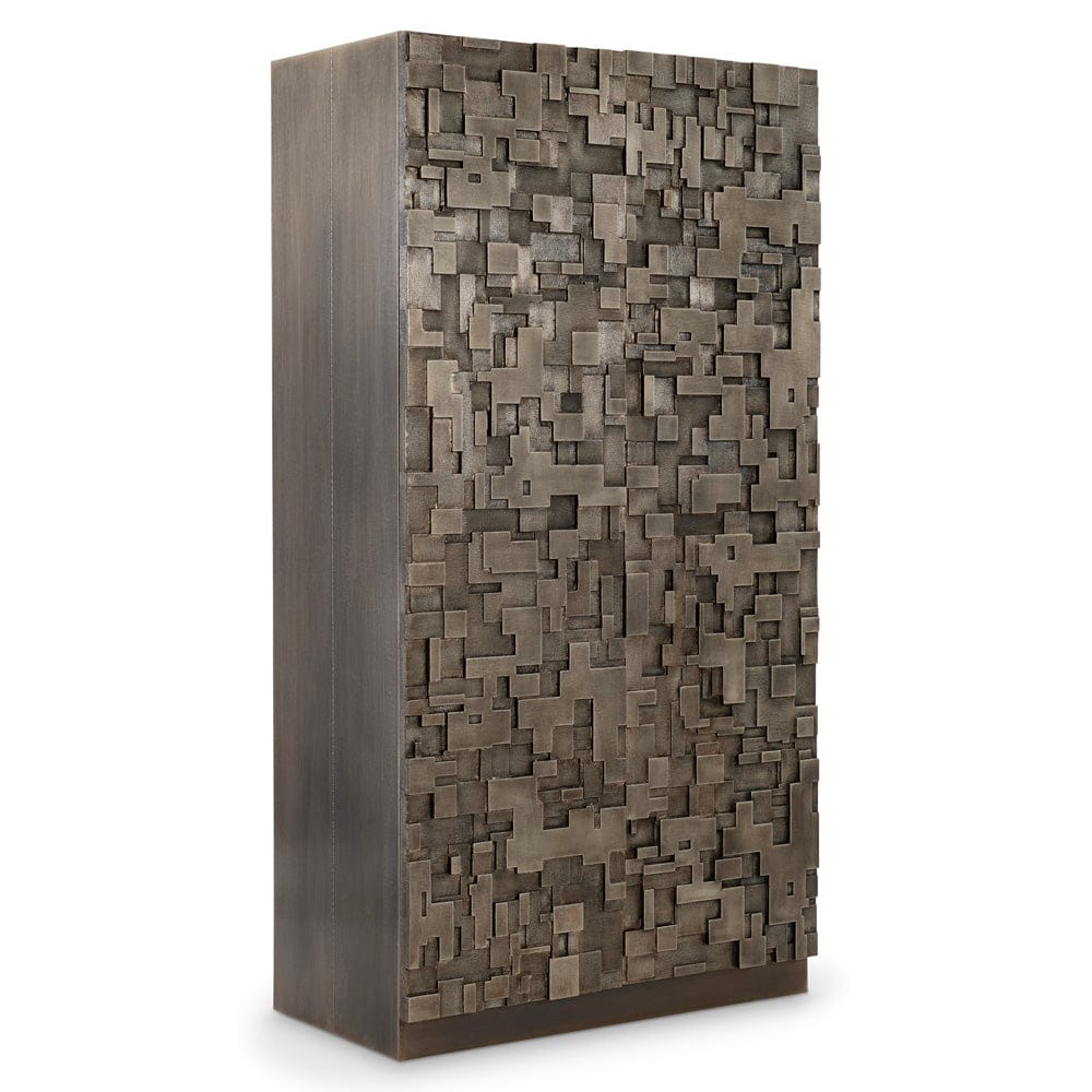 Bernhardt - Sharaab Storage Cabinet in Silver - 357817 view 1