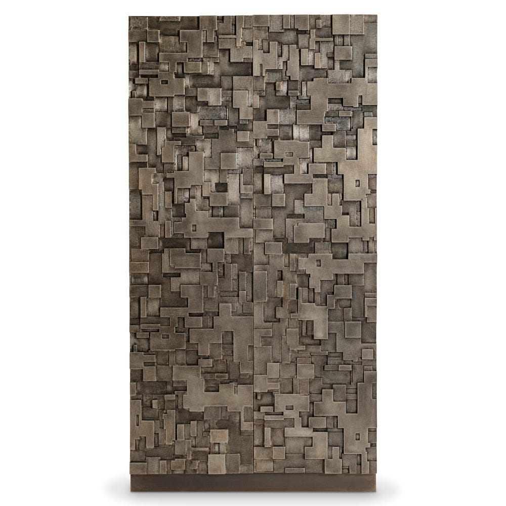 Bernhardt - Sharaab Storage Cabinet in Silver - 357817 view 2