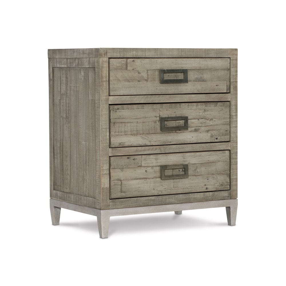 Bernhardt - Shaw Nightstand - Morel / Glazed Silver - 398216G view 1